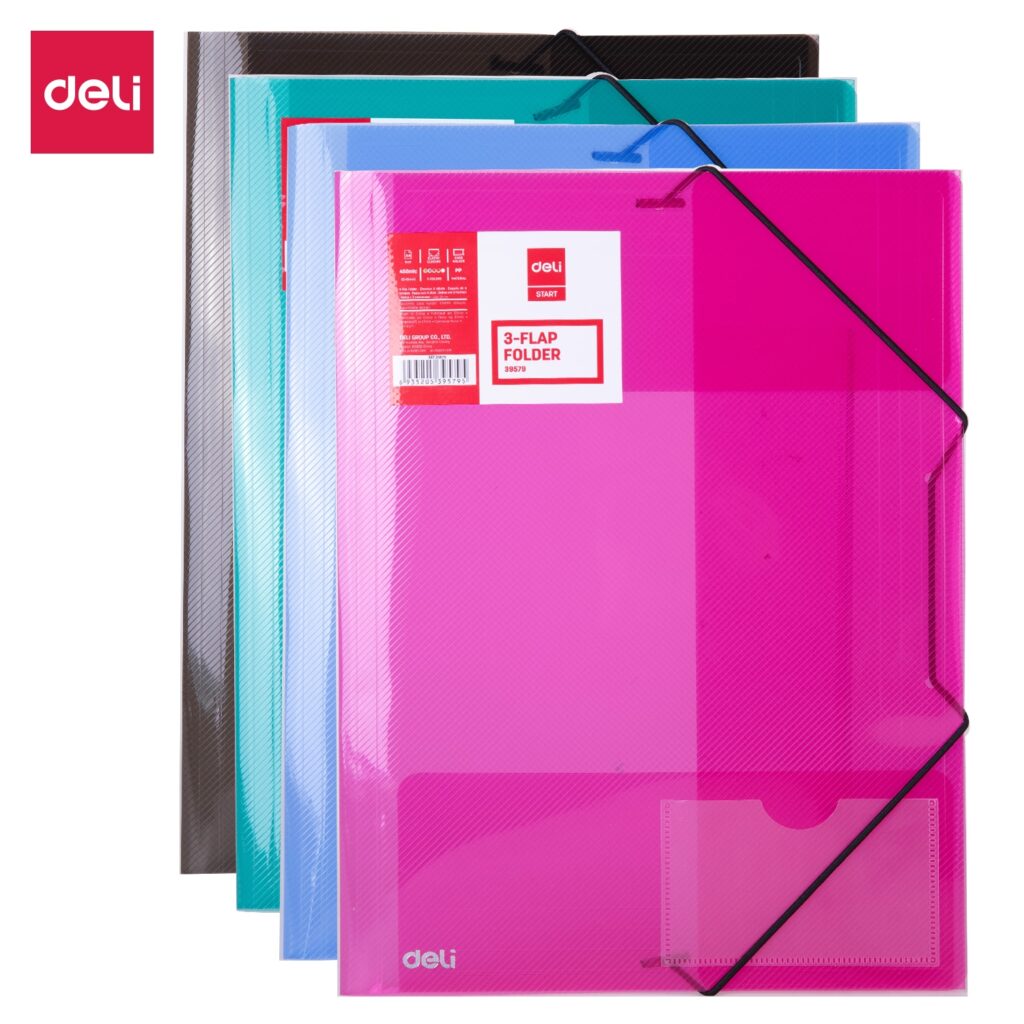 MAPA PVC Z ELASTIKO A4 DELI E39579 - NOVOLUX